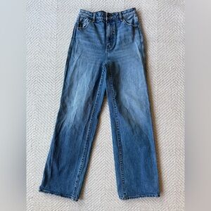 Rollas Heidi High Rise Loose Straight Jean sz 28